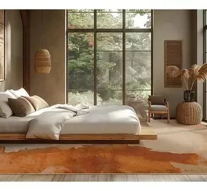 Tapete Sala Origem 02 Terracota/Bege 2,00 x 2,50 São Carlos